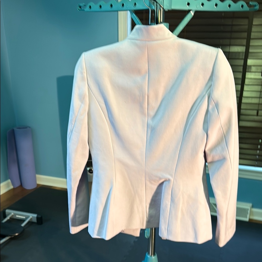 White House Black Market lavender two piece skirt suit, - Picture 5 of 8